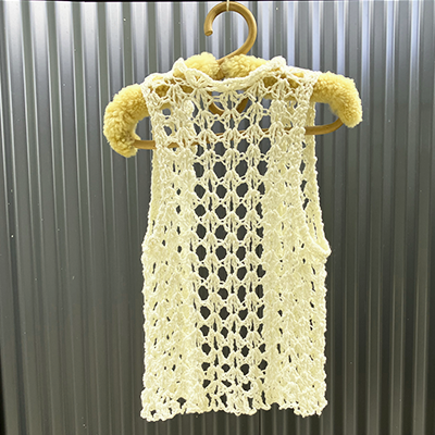 Vest Hand Crocheted